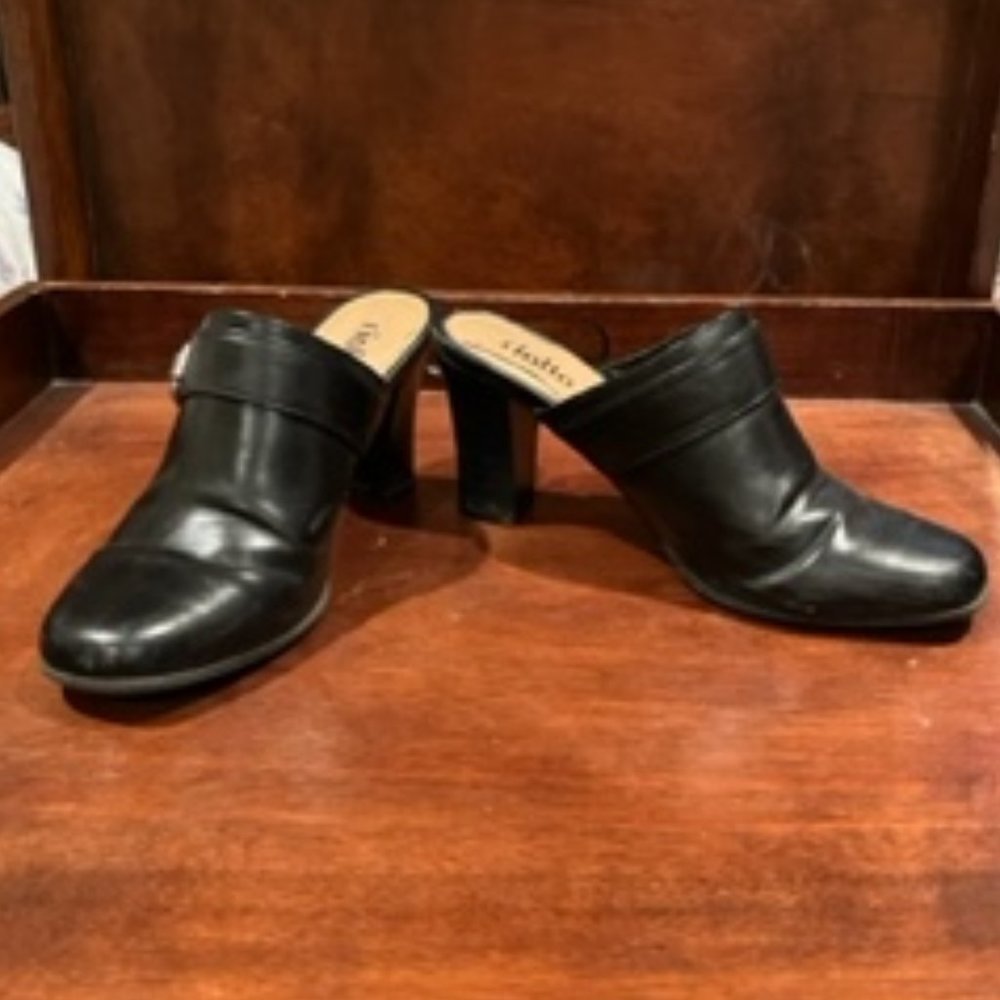 Rialto shoe, Black Mule, size 8 1/2